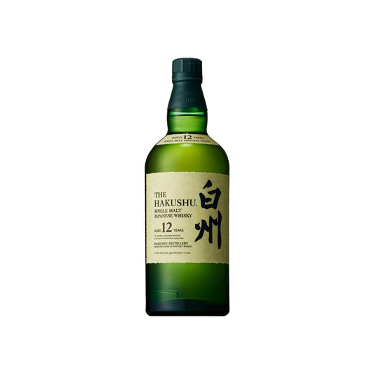 hakushu 12 year old single malt japanese whiskey