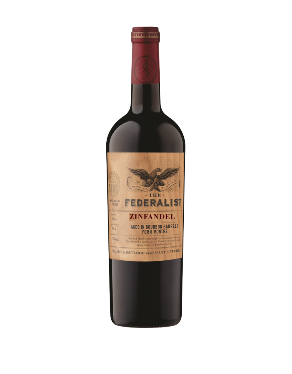the federalist bourbon barrel-aged zinfandel