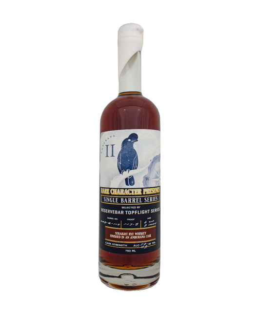 rare character single barrel amburana cask finished rye ii