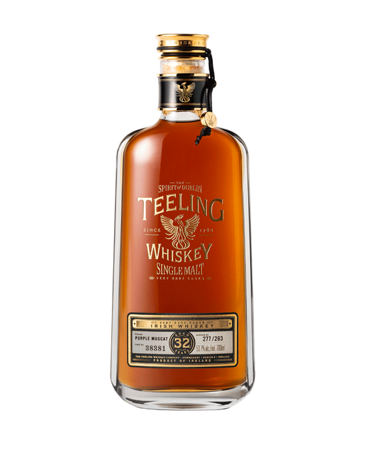 teeling 32-year-old single malt irish whiskey purple muscat finish