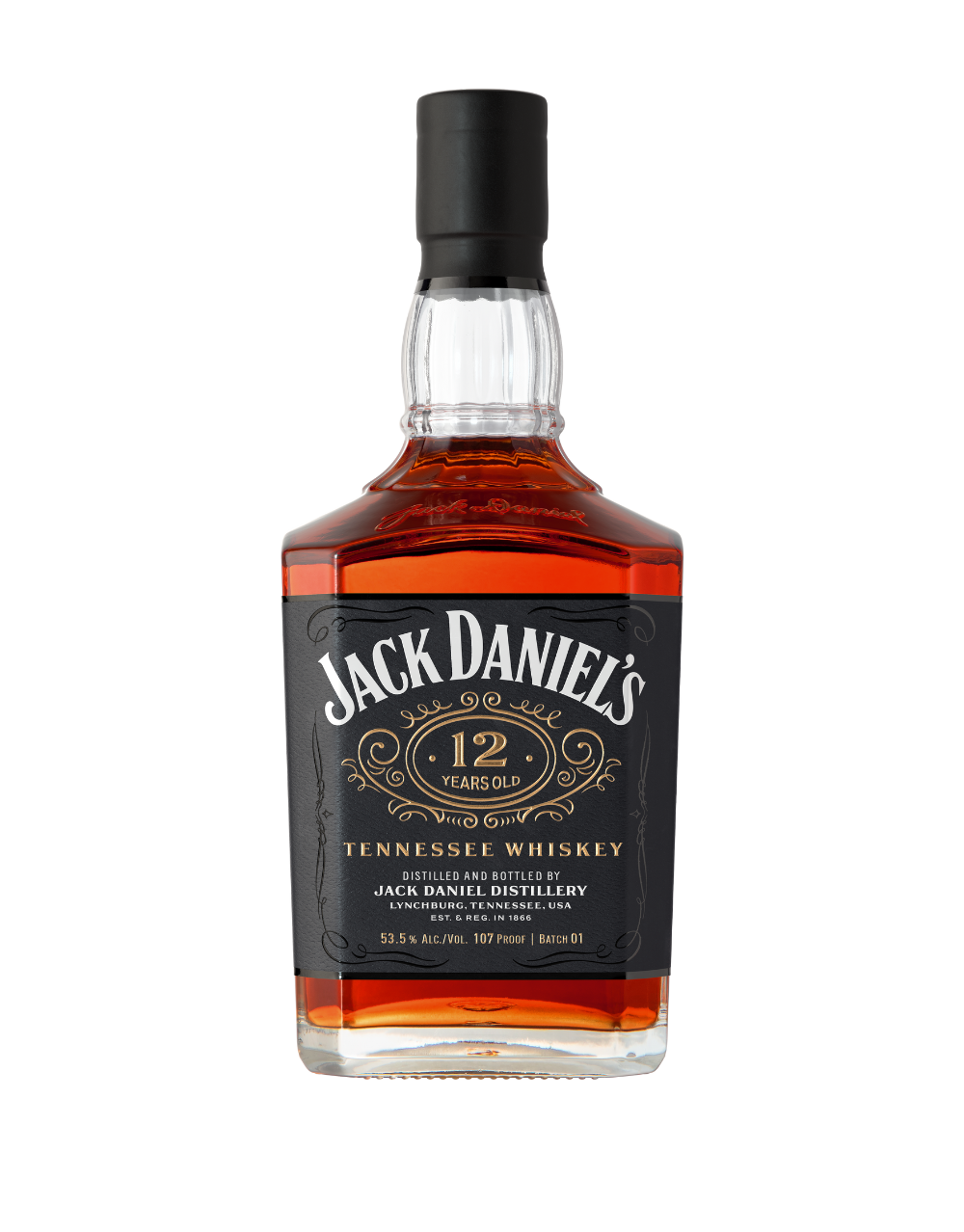 jack daniel’s 12 years-old tennessee whiskey
