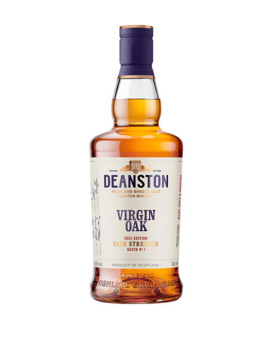 deanston virgin oak cask strength scotch whisky: 2023 edition