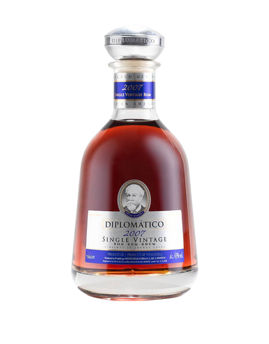 diplomático single vintage 2007 rum