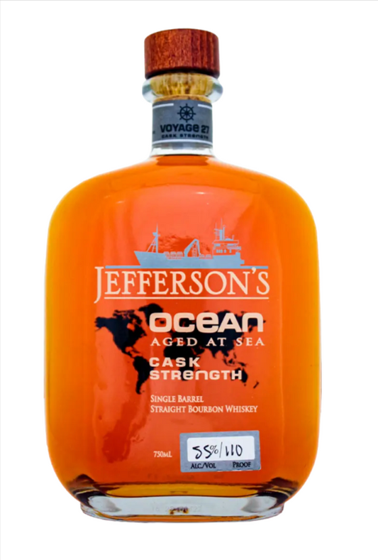 Jefferson's Ocean Aged Cask Strength Bourbon SYB Barrel Pick s1b48