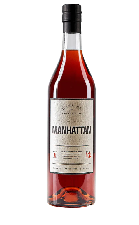 Oakside Manhattan Premade Cocktail
