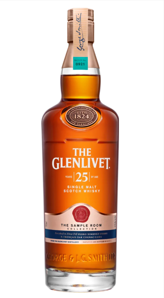 The Glenlivet 25 Year Old Single Malt Scotch Whisky