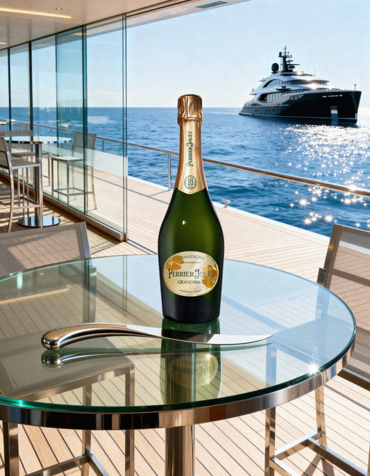 Perrier-Jouet Belle Grand Brut Champagne Saber Gift Set